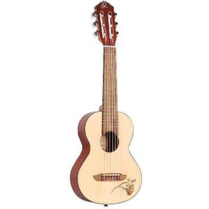 Ortega sparren-/mahoniehouten gitaar met smalle 47 mm hals lasergravure