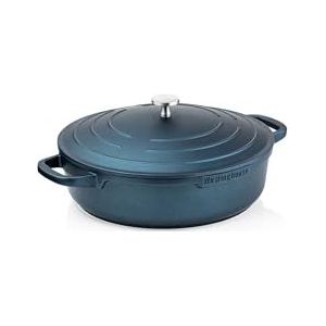 Westinghouse Performance Series - Hapjespan Inductie Met Deksel - 32cm Sauteerpan - Oven Geschikt - Blauw