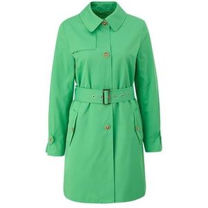 s.Oliver Black Label Trenchcoat voor dames, Green 7510, 36