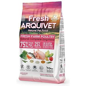 Arquivet Fresh Farm Poultry – 2,5 kg – compleet voer voor honden – vers vlees en vis