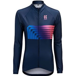 Kalas Motion Z2 Damesshirt met lange mouwen, blauw, X-Small