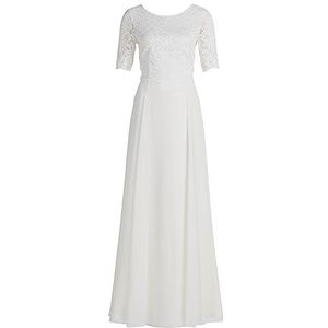 Vera Mont Vera Mont Dames 0266/4825 jurk, off-white, 52, gebroken wit, 52 NL