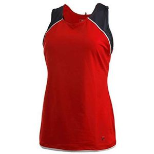 Fila Dames, Thekla tank-top rood, donkerblauw, XXL bovenkleding