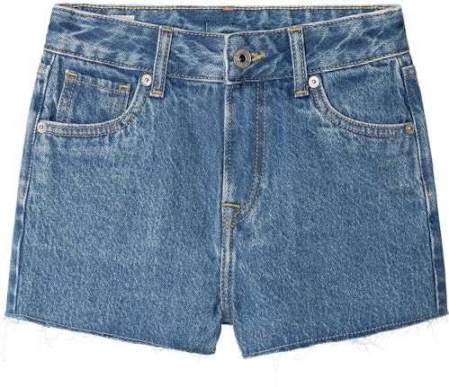 Pepe Jeans A-lijn short voor meisjes Hw Jr, Blauw (Denim - Is1), 10 jaar