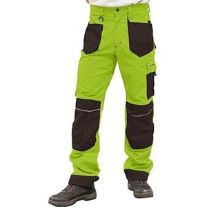 Leber&Hollman LH-FMN-T_LBR46 Beschermende broek, limoen-bruin, 46 maten