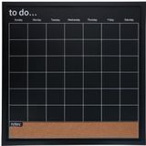 Arti Casa Wekelijks planningsbord - krijtbord - weekprogramma - 6 weken - taakplanner - bord van kurk