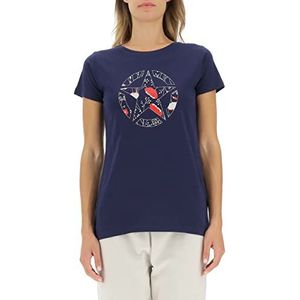 Jeep T-shirt dames, Diep blauw, XS