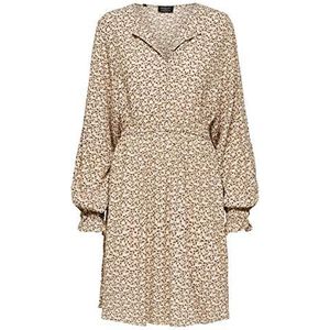 SELECTED FEMME Dames Slfriyanka-vienna Ls Aop Short Dress B Jurk