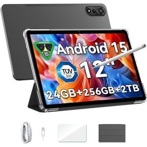 BLACKVIEW MEGA 2 - Tablet - 12 inch - 4G - 8/256GB - Grijs
