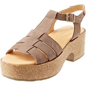 El Naturalista Arbequina damessandalen met hak, Plume, 36 EU