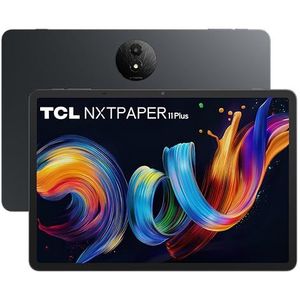 TCL Tab NXTPAPER 11 Plus Display NXTPAPER 4.0 11.5"", Helio G99, 16GB RAM (8+8GB RAM Expansion), 256GB Mem Bat, 8000mAh, Android 15, 8MP camera, metalen uitvoering, IP54, extra USB-kabel