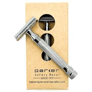 Parker Safety Razor 91R superzwaargewicht Double Edge Safety Razor & 5 messen
