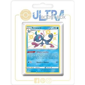 Arrozard (Drizzile) SV026/SV122 Shiny - Myboost X Epée et Bouclier 4.5 Destinées Radieuses - Doos met 10 Franse Pokemon kaarten