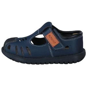 Kavat gesloten sandalen van Målerås, blauw-blauw, 28 EU