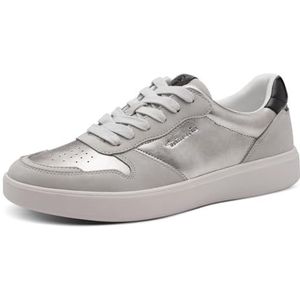 Tamaris Low 1-23763-45 Sneakers voor dames, Silver Comb, 41 EU, Silver Kam, 41 EU