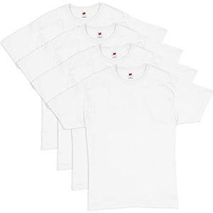 Hanes Men's ComfortSoft T-Shirt (Pack of 4),White,4XL