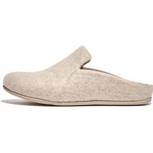 Fitflop Dames Chrissie II Haus e01 vilten pantoffels, ivoor, 8 UK, Ivoor, 42 EU