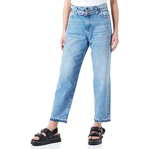 Pinko Flexi Maddie Mom Denim Vintage Jeans voor dames, Pjm_Clear Vintage Wash, 28 NL