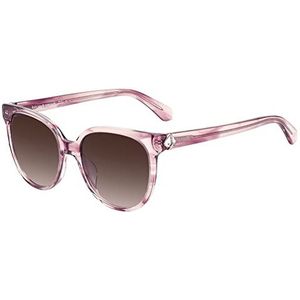 Kate Spade Geralyn/S bril voor dames, Roze hoorn/violet bruin, 53