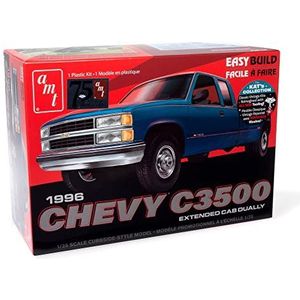 AMT AMT1409M/12 1/25 1996 Chevrolet C-3500 Dually Pickup modelbouwset, meerkleurig