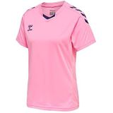 hummel Vrouwen Hmlcore Xk Poly Jersey S/S Vrouw T-shirt, roze, L, roze, L