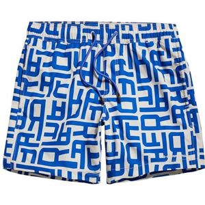 G-STAR RAW Dirik Letter ao Zwemshort, Meerkleurig (Whitebait Raw Letters D24475-c331-g409), S