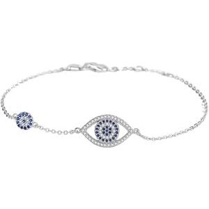 Sanetti Inspirations"" Mother Daughter Evil Eye Bracelet