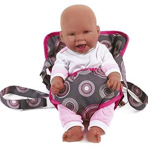 Bayer Chic 2000 782 87 Poppendrager voor Babypoppen, Poppendrager, Poppenaccessoires, Roze