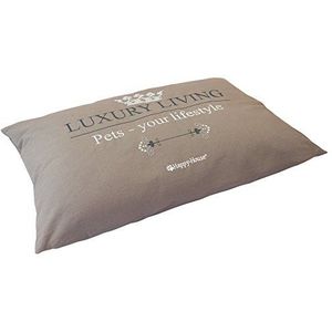 Happy-House Luxe Living Basic Kussen, Small, Taupe