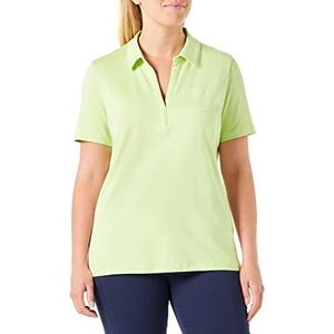 GERRY WEBER Edition Dames 977017-44013 Poloshirt, Light Lime, 48, Light Lime, 48