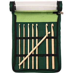 KnitPro Bamboo Single Ended Crochet Hook Set