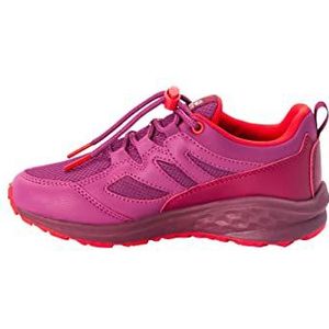 Jack Wolfskin Uniseks Kind Unleash 4 Speed Texapore K Low-top, Bourgondi‘ Roze, 38 EU