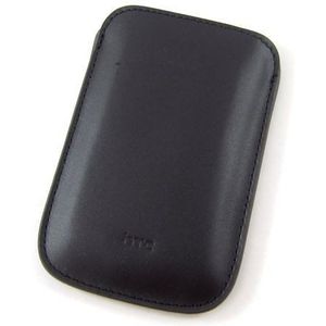HTC 99H10145-00 mobiele telefoon beschermhoes leer zwart - mobiele telefoon beschermhoezen (zwart)