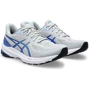 ASICS GT 1000 12 dames loopschoenen grijs roze, Piedmont Grey Light Blue, 39 EU