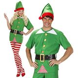 Widmann - Kostuum elf, kerstmanhelper, kerstelf, carnavalskostuums, carnaval