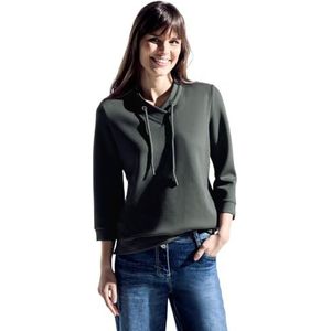 Cecil Dames T-shirt Tuniek, sterk kaki, M