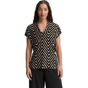 Tom Tailor - T-shirt - Zwart - 38779 - Dames