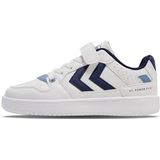 hummel ST. Power Play JR Sneaker, wit/blauw, 0 UK, Wit Blauw, 0