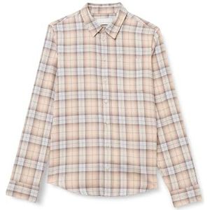 CFAnton LS Checked Shirt, 171312/Silver Mink, XL