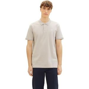 TOM TAILOR Denim Poloshirt voor heren, 11754 - Light Dove Grijs, M