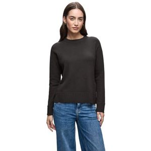 Street One 3015507 trui met ronde hals, donkerest bruin, 42 dames