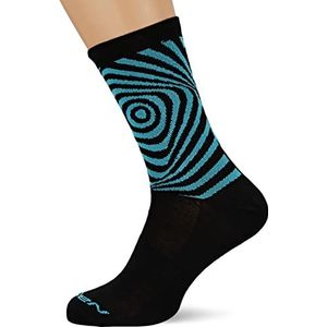 Nalini 03078801100C000.27 NEW COOL MAX sokken zwart/lichtblauw maat XL