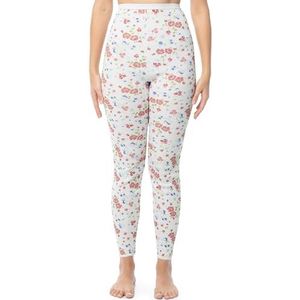 Indera vrouwen gekamd katoen Raschel gebreide thermische ondergoed broek