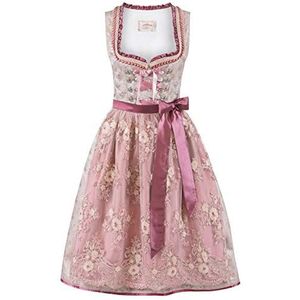 Stockerpoint Dirndl Avina jurk voor bijzondere gelegenheden, taupe-oudroze, 30