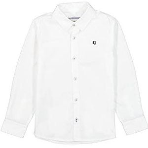Garcia Kids Jongens shirt met lange mouwen, wit, 128/134