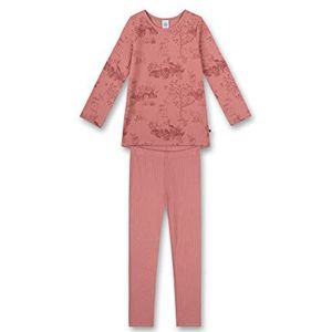 Sanetta meisjes pyjamaset, roze (dusty rose), 104 cm