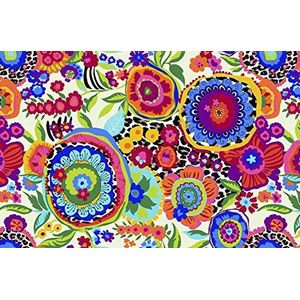 Vilber New Look Taringa tapijt, vinyl, meerkleurig, 100 x 153 cm