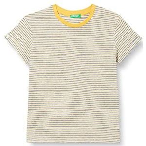 United Colors of Benetton T-shirt voor kinderen en jongens., Giallo 905, 12 Maanden