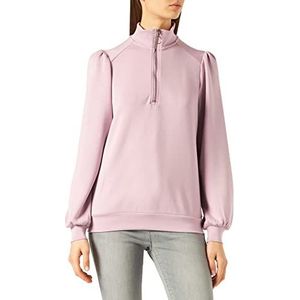 SOYACONCEPT Dames SC-Banu 51 Highneck Sweatshirt, Violet, Small, paars