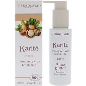 L'Erbolario Karité Gezichtsreinigingscrème voor een soepele huid, 100 ml